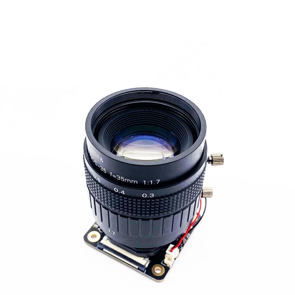 Высококачественная HQ-камера Taidacent Raspberry PI модуль камеры 12 3 МП IMX477 регулируемый