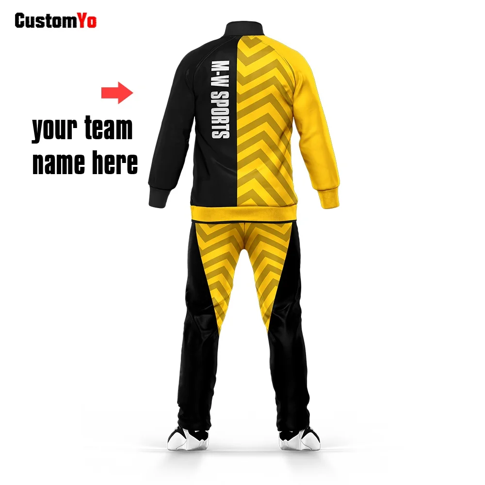 Оптовая продажа мужские костюмы для бега из 100% полиэстера спортивная куртка с