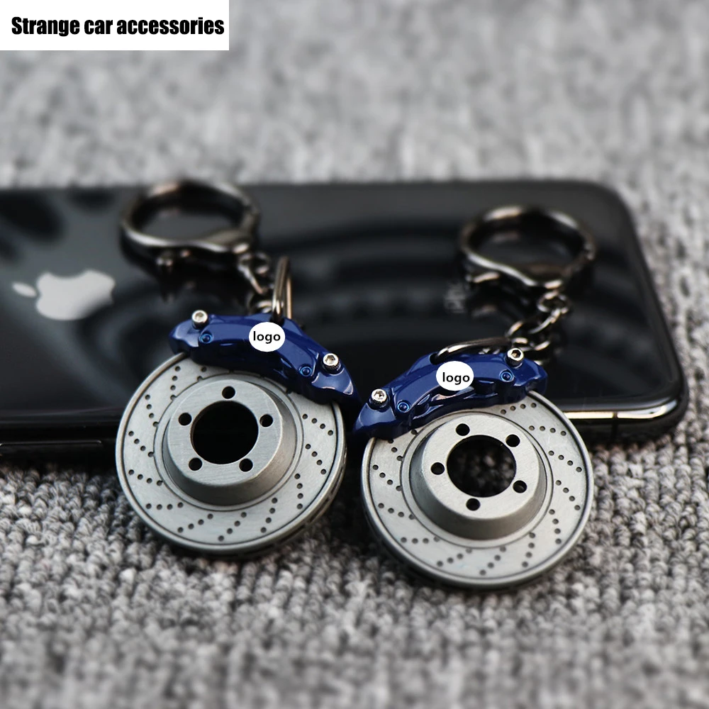 3D автомобильный Стайлинг Power тормозной диск эмблема брелок Кольца для M X1 X3 X4 X5 X6 X7