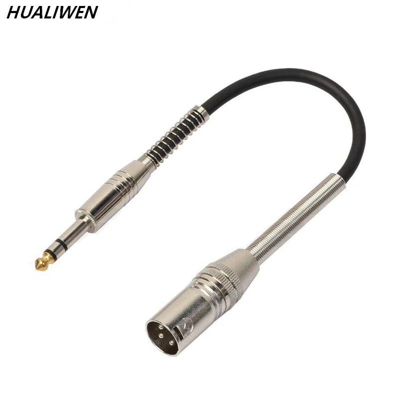 Кабель Jack 3 5 MM 1/8 дюйма на XLR Папа-папа Pin Aux шнур для смартфонов ноутбуков динамиков