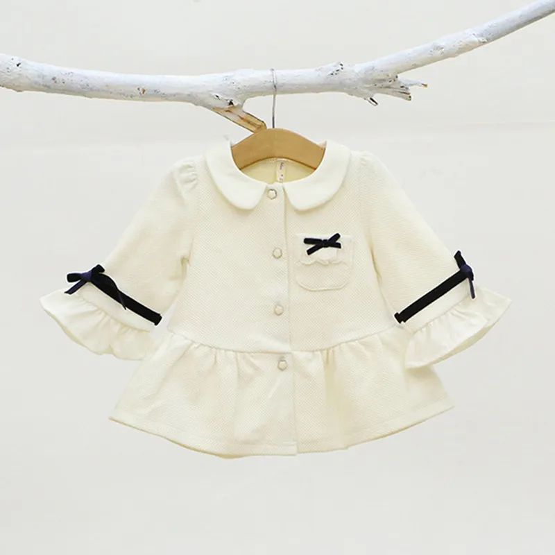 Оптовая продажа 5 шт/лот весенние пальто для малышей коллекция 2020 года воротник