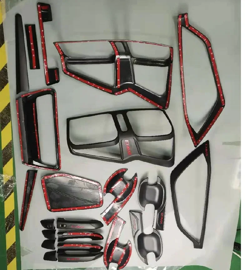 Автомобильные Внешние аксессуары накладки для планок D-max подходит Isuzu Dmax на лампы