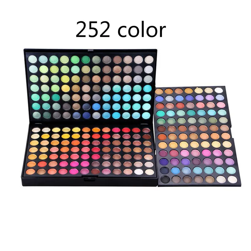 

142 Colors Eyeshadow Palette Blush Foundation Face Powder Women Makeup Set Cosmetic with Mirror Eye Shadow Palette Maquillage