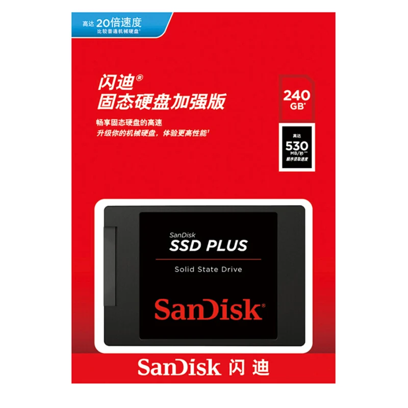 Sandisk SSD Plus 480GB Internal Solid State Drive 240GB 1 TB 120 GB sata iii Micro High Speed SSD Internal Hard Drive for Laptop images - 6