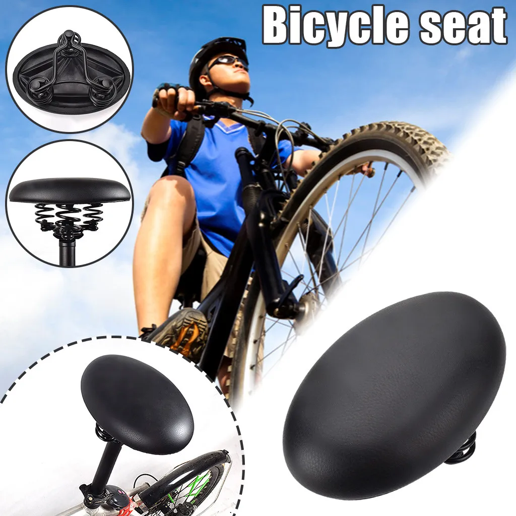 Седло велосипедная Подушка ударопрочный велосипед Велоспорт MTB круглая форма