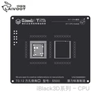 Трафарет Qianli 3D iBlack BGA для процессора, комплект чипов IC, ремонта материнской платы, шаблон для пайки для телефона XS, XR, XSMAX X, 8P, 8, 7, 6
