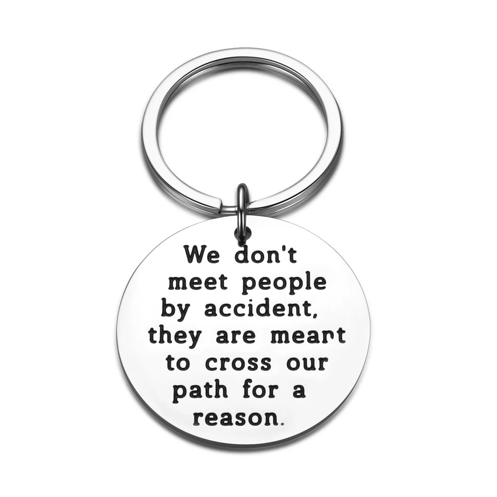 

Inspirational Keychain Birthday Gift for New College Students BBF Family Gift for Friend Christmas Gift for Son Daughter
