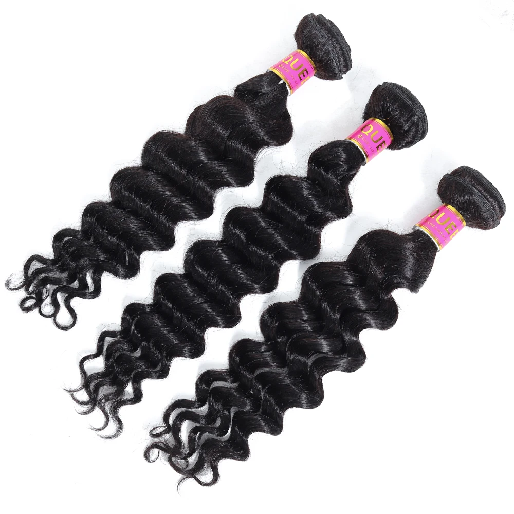 Продукты для королевских волос, свободные, глубокая волна, пучки с 360 кружевом, фронтальное закрытие, Remy, бразильские 3 пучка, волнистые волосы с 360 закрытием