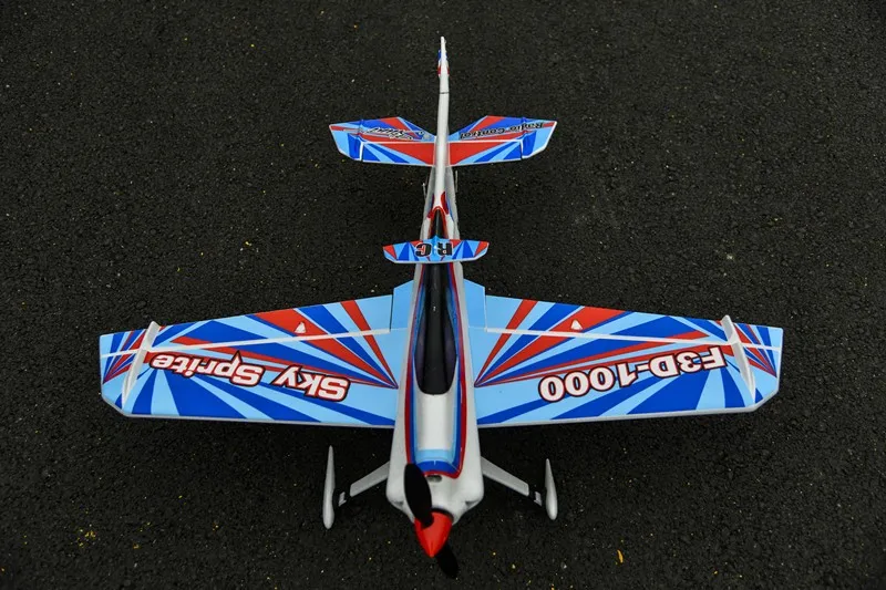 3D Спорт F3A RC самолет 1000 мм размах крыльев EPO Sky Sprite комплект | Игрушки и хобби