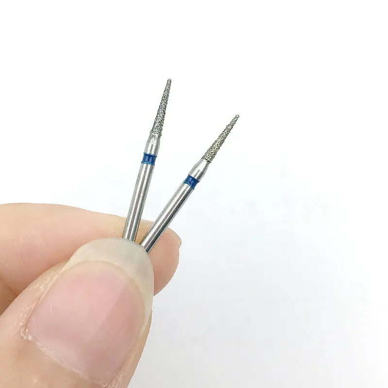 10 шт./бокс зубные алмазные Буры для зубов высокоскоростных ручных инструментов