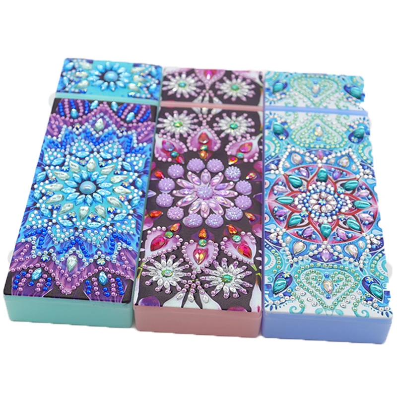5D DIY Мандала особой формы алмазная живопись Карандаш Чехол канцелярские