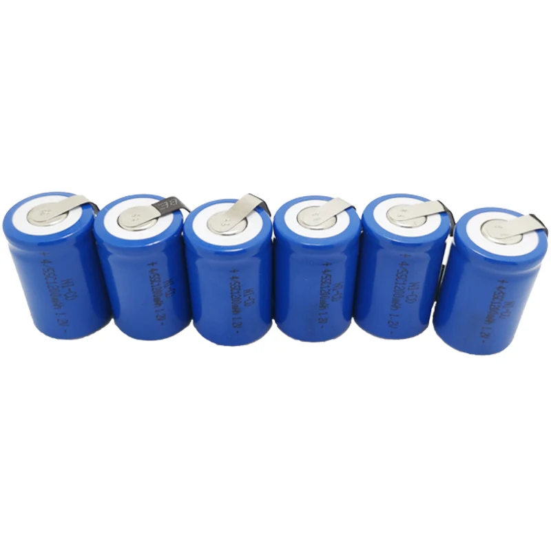 NI-CD 1 2 V 1200mAh 4/5 SubC Sub 4/5SC аккумуляторная батарея Замена для электроинструментов 1-24