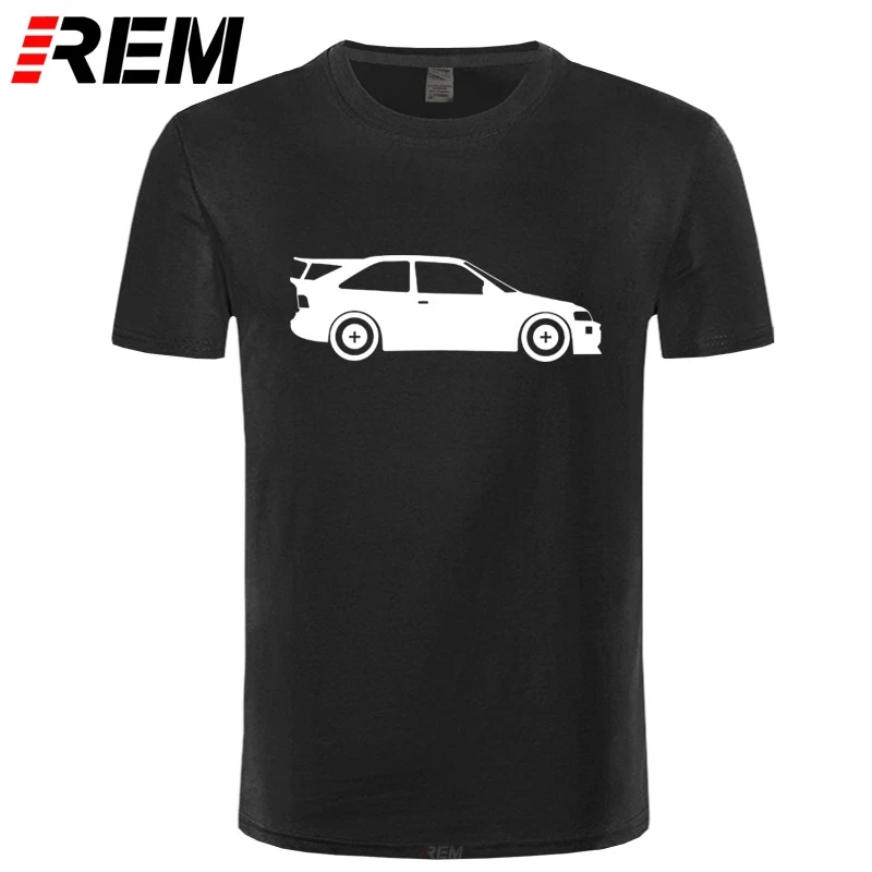 Футболка REM мужская хлопковая с коротким рукавом футболка принтом эскорт-косворт