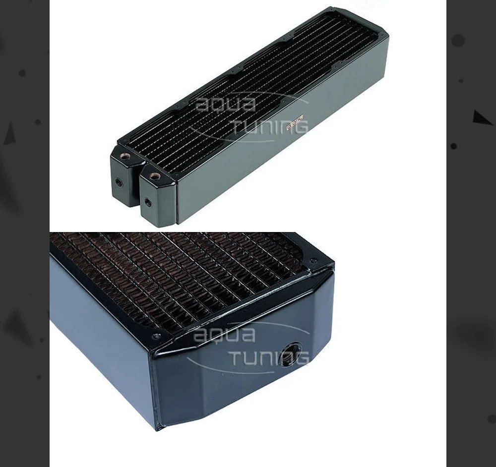 Холодный ряд полный медный радиатор Alphacool NexXxoS Monsta полностью медный 480 мм