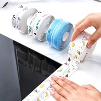 3 2 meters magic sealing strip acrylic tape waterproof adhesive tape glue cleanable home for bathroom and kitchen sink pvc tapes