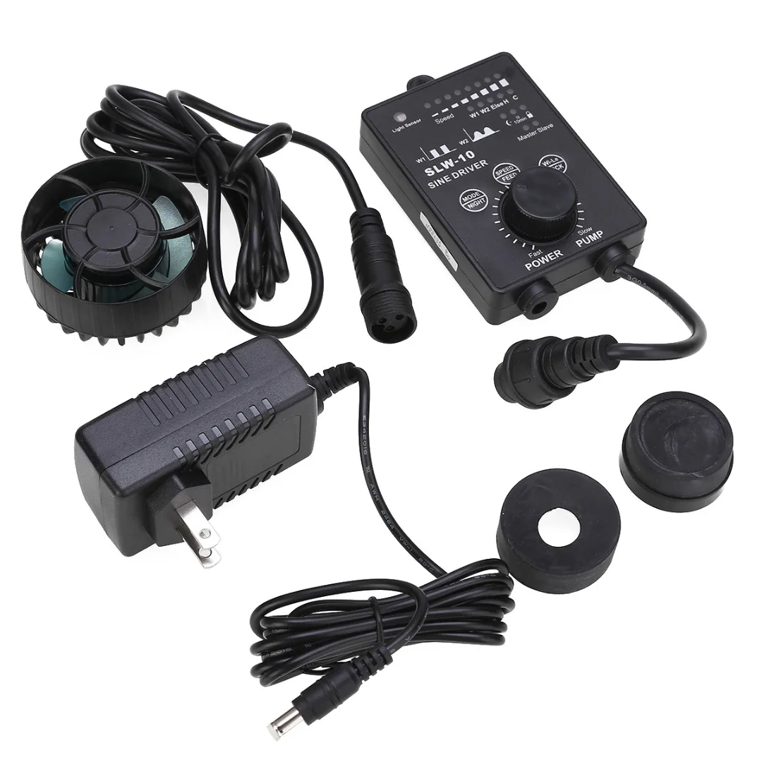 

Fish Tank Water Pump No Controller Sine Wave Flow Wavemaker Super Quiet Reef Wave Pump Maker for Marine Coral Reef Tank