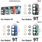 Новый оригинальный стеклянный объектив задней камеры 2 шт.лот для Xiaomi Redmi 9T с клейкой наклейкой для Xiaomi Redmi 6 7 8A 9 9C 10