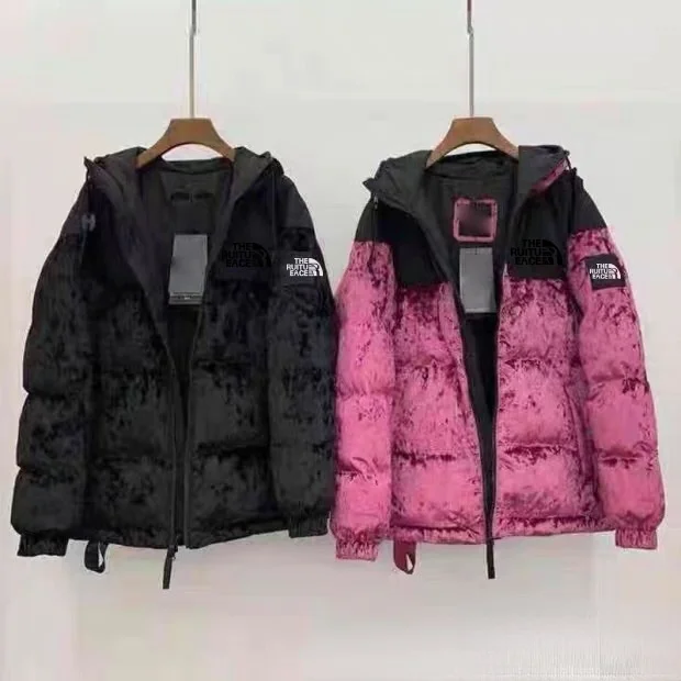 

Мужская/женская зимняя теплая куртка с капюшоном, хлопковая парка с золотым бархатным утеплителем, несколько цветов