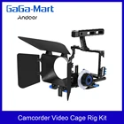 Andoer C500, алюминиевый сплав, камера, видеокамера, клетка, комплект, система для производства пленки с 15 мм стержнем, Матовая коробка, ручка для непрерывного фокуса