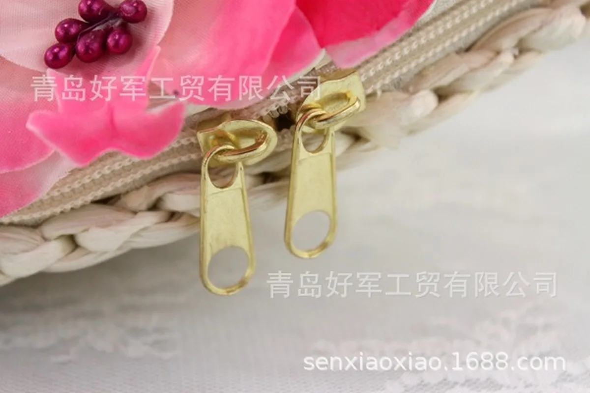 Волшебная Соломенная Сумка клатч с цветами из кукурузной кожи пляжная сумка