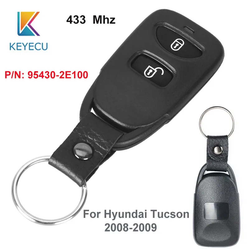 KEYECU для Hyundai Tucson Santa Fe 2008-2009 сменный пульт дистанционного управления