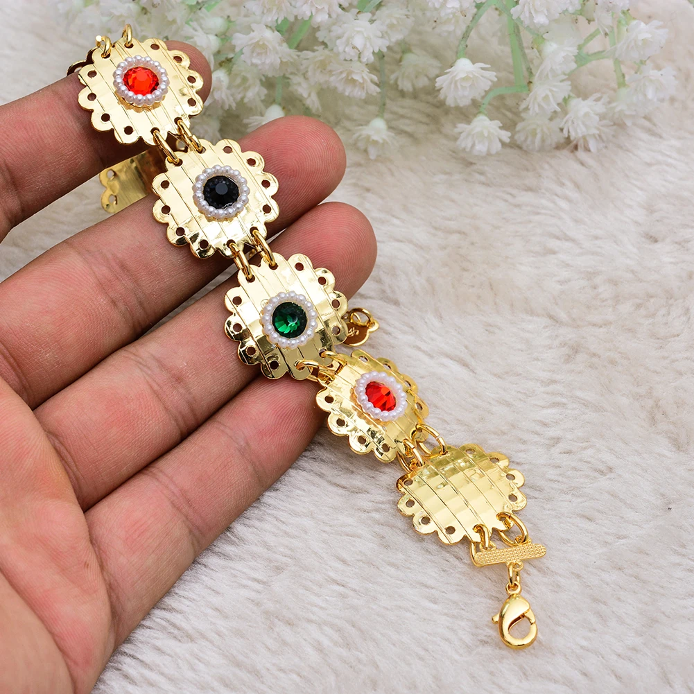 Аксессуары женский турецкий браслет Аллах мужские золотые эфиопские ювелирные