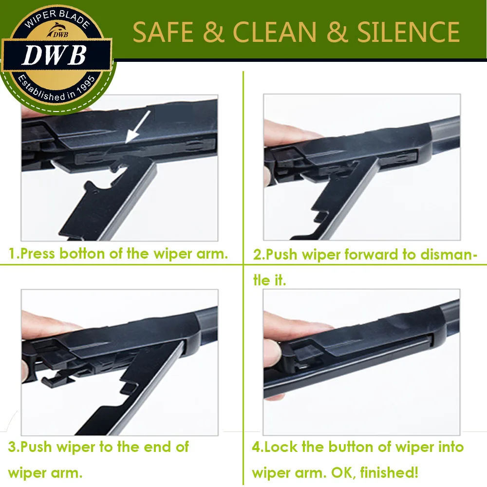 Щетки стеклоочистителя для SEAT Toledo 2005-2009 26 + дюймов 2 шт. бесплатная доставка лучшие