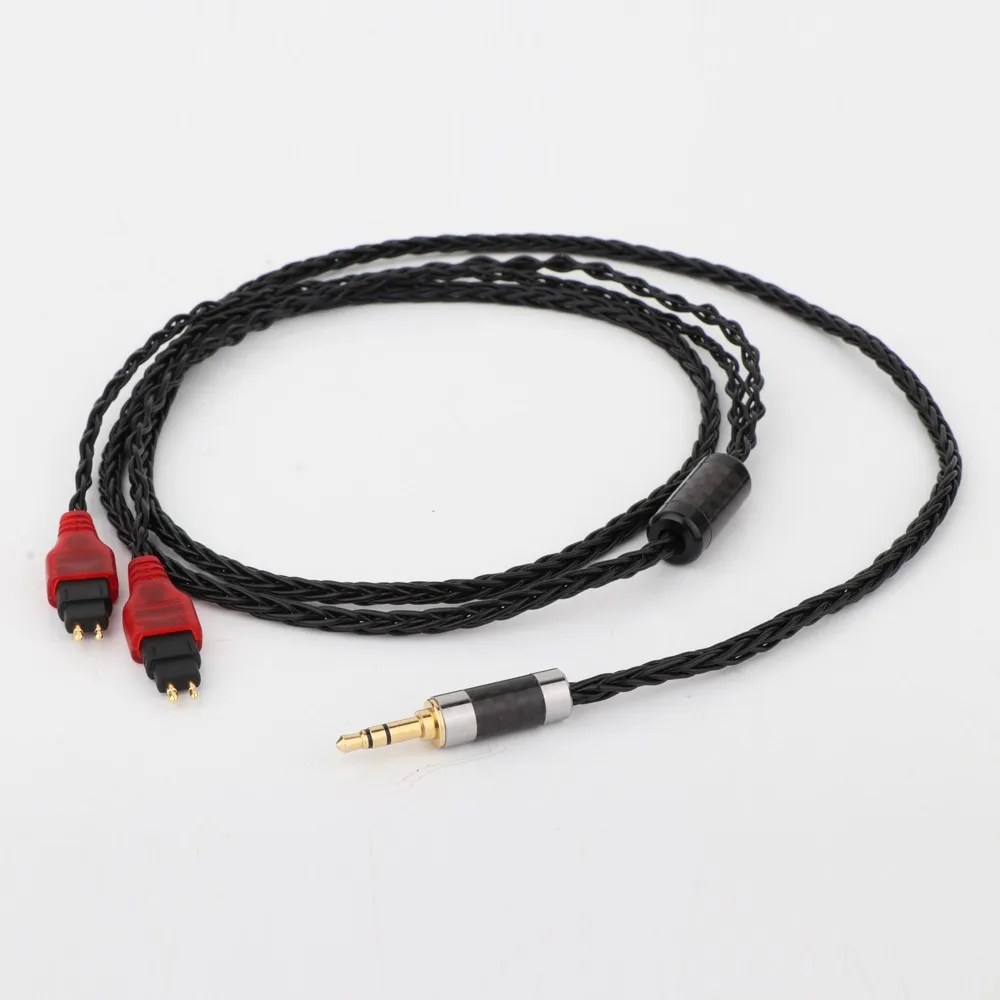 

Высококачественный 8-жильный сбалансированный посеребренный кабель для наушников Sennheiser HD580 HD600 HD650 HDxxx HD660S HD58x HD6xx