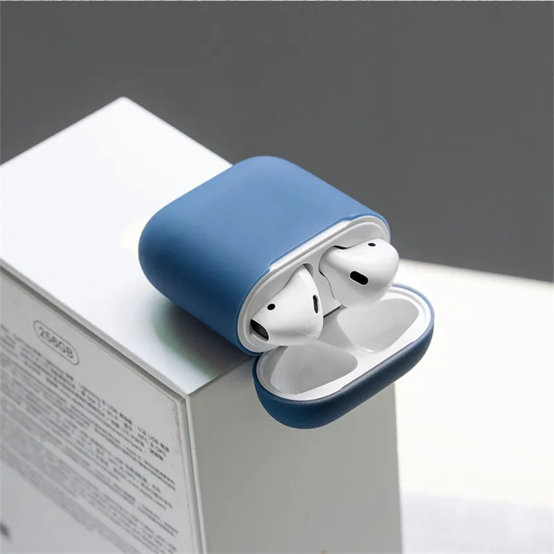 Мягкий силиконовый чехол наушники для Apple Airpods 1 2 3 Bluetooth беспроводные коробка