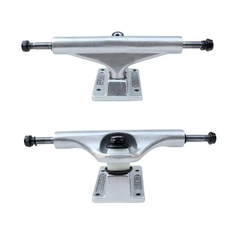 50% Hot Sale 2Pcs 5.5 Inch Aluminum Magnesium Alloy Adult Skateboard Truck Bracket Parts Skate Board Accessories