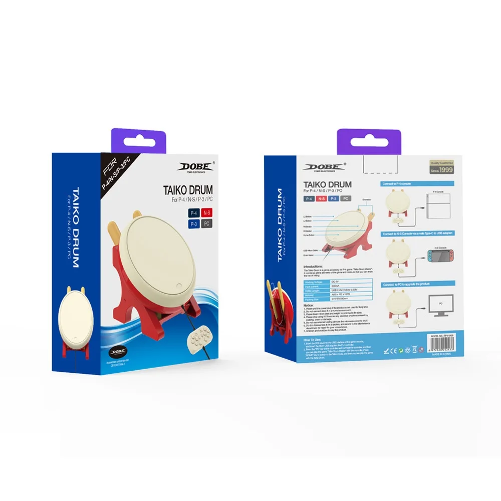 Контроллер барабан Тайко Taiko традиционный японский инструмент для NS Switch/PS 3/PS4