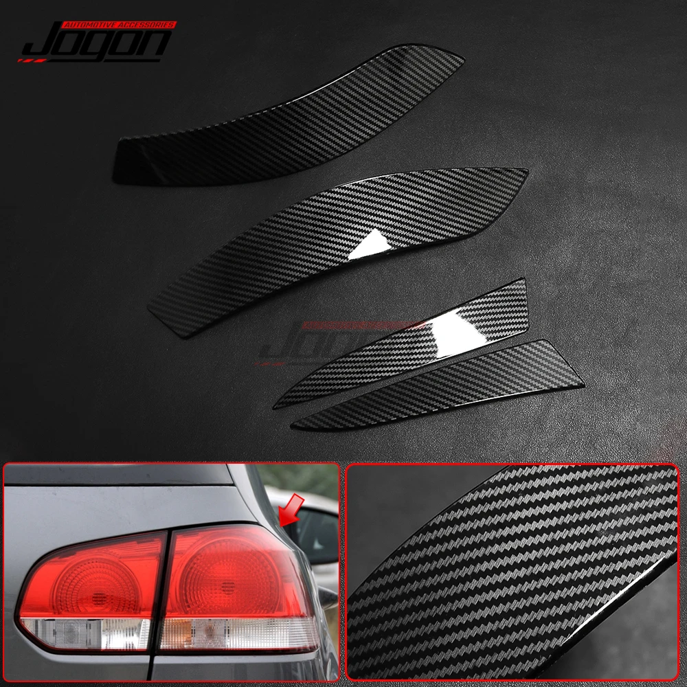 

Задняя часть автомобиля светильник задний светильник лампа ВЕКО для бровей накладка Стикеры для Volkswagen VW GOLF 6 MK6 VI GTI R 2008 2009 2010-2013