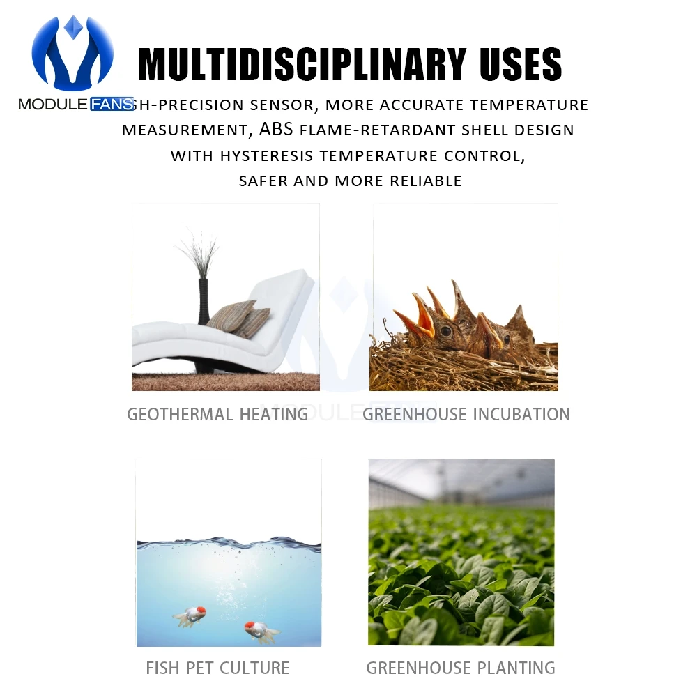 Цифровой термостат для аквариума 110 В 220 переменного тока | Электронные