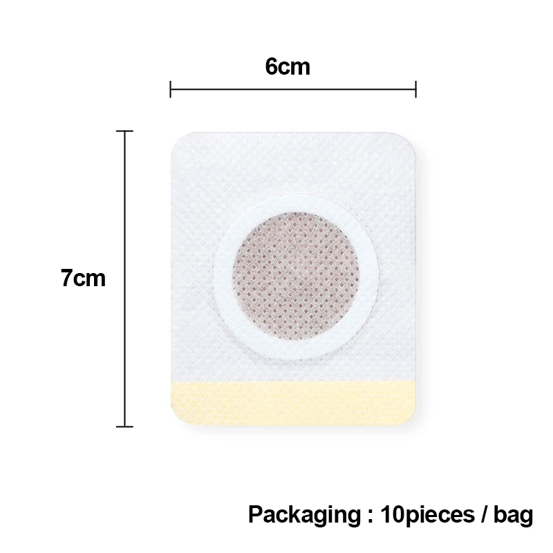 10 шт./лот Китайский Натуральный Вес потеря пупка Стикеры для потери паста живота