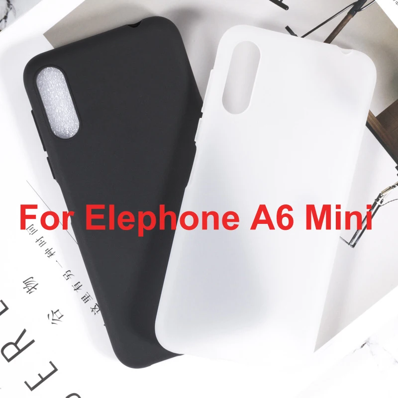 

Elephone A6 Mini Case Silicon Cover Soft TPU Matte Black Phone Protector Shell For Elephone A6 Mini Capa Coque Back Cover Case