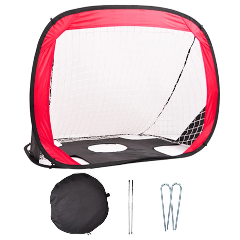 

Foldable 2 In 1 Children Football Goal Net Outdoor Sports Toy Football Goal Goal Set For Backyard Indoor Toy Football Equipment