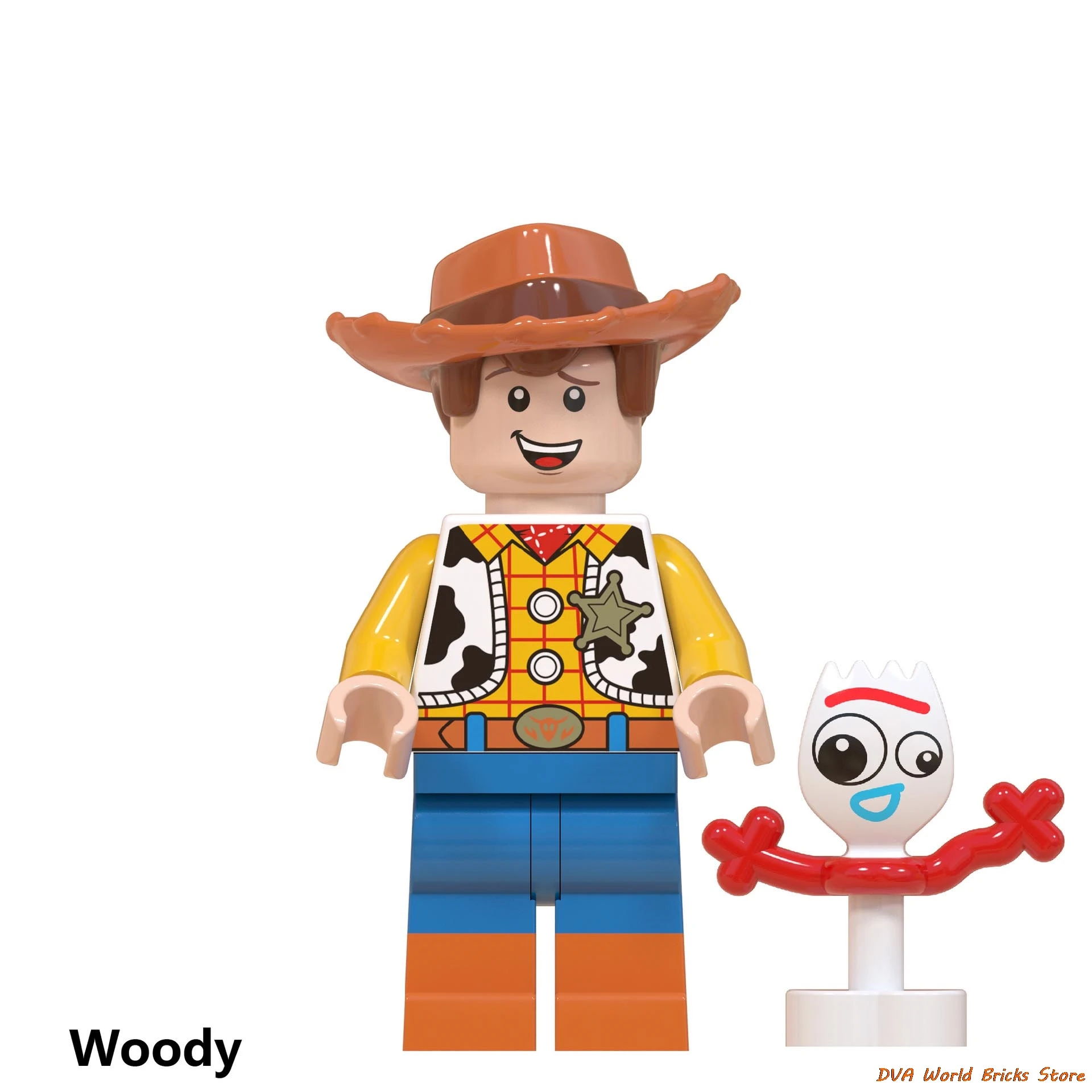 Игрушки История 4 фигурки древесный форки Базз Лайтер Габи красные сердца