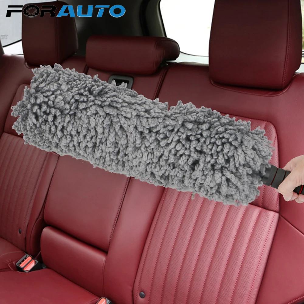 

Auto Microfiber Car Duster Brush Cleaning Dirt Dust Clean Brush Universal Car Care Tools Polishing Detailing Towels Cloths