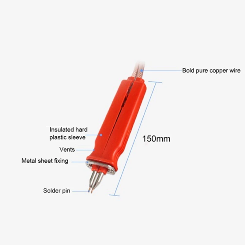

HB-70B Spot Welding Pen Handle for 18650 Lithium Battery Production DIY Pulse Welding Pen Remote Welder Battery Pack