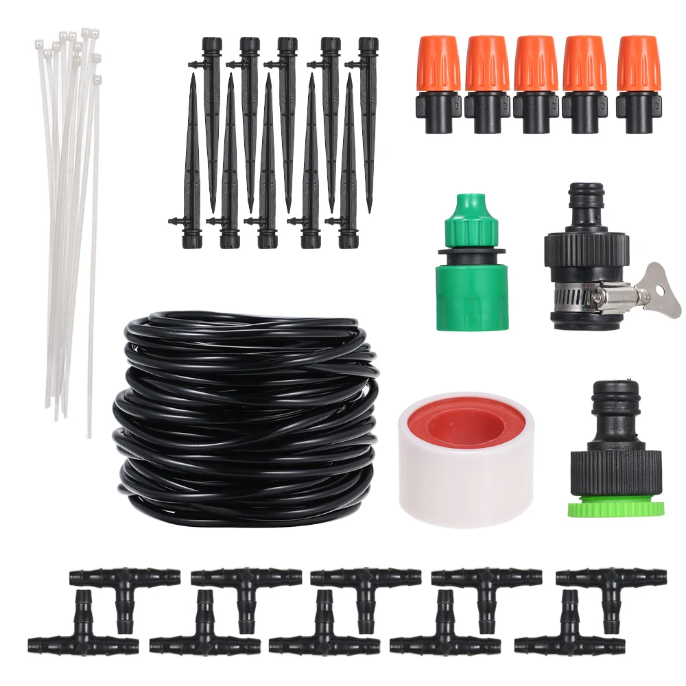Watering kit 1 Сад капельного орошения полива комплект растений программируемый таймер полива умный DIY оросительная система для сада теплицы - Цвет: Watering kit 1