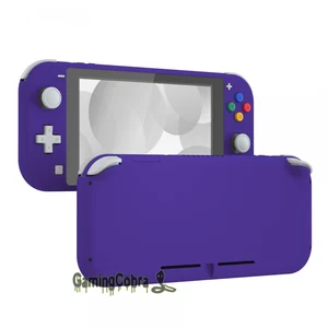 extremerate chameleon purple blue glossy diy custom replacement housing shell with screen protector for ns switch lite free global shipping