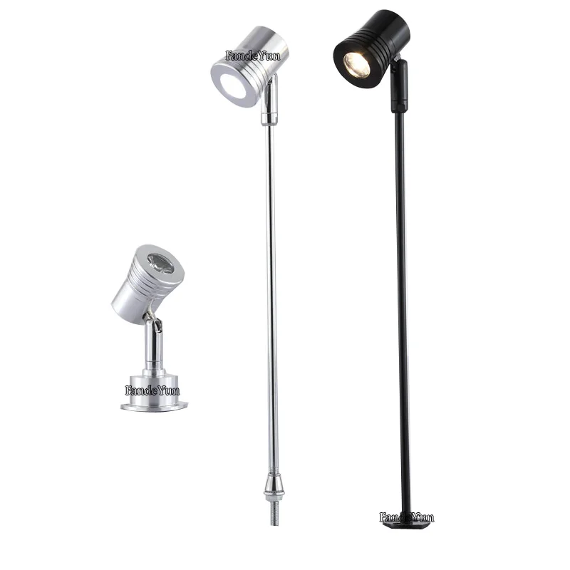 Dimmable LED Spotlights Mini led ceiling Down lights 1W 3W AC85-265v DC12V Light bulbs for cabinet counter showcase spot | Лампы и