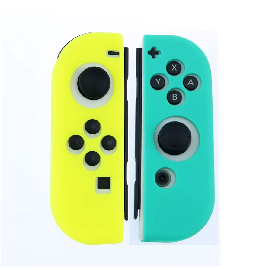 No.47 ChengHaoRan силиконовый резиновый чехол для nintendo Switch контроллер Противоскользящий мягкий чехол для переключателя NX NS Joy-Con Grip - Цвет: No.47