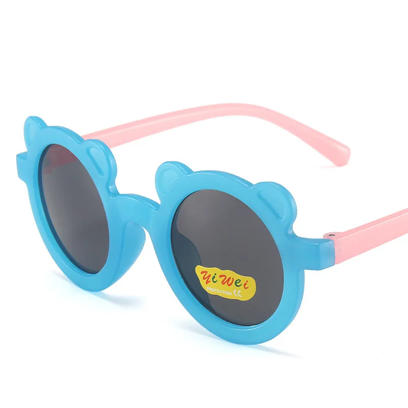 

2021 New Round Children Sunglasses Kids Boys Girls Baby Sun Glasses Fashion Trend Classic Brand Design Eyewear Frame Uv400