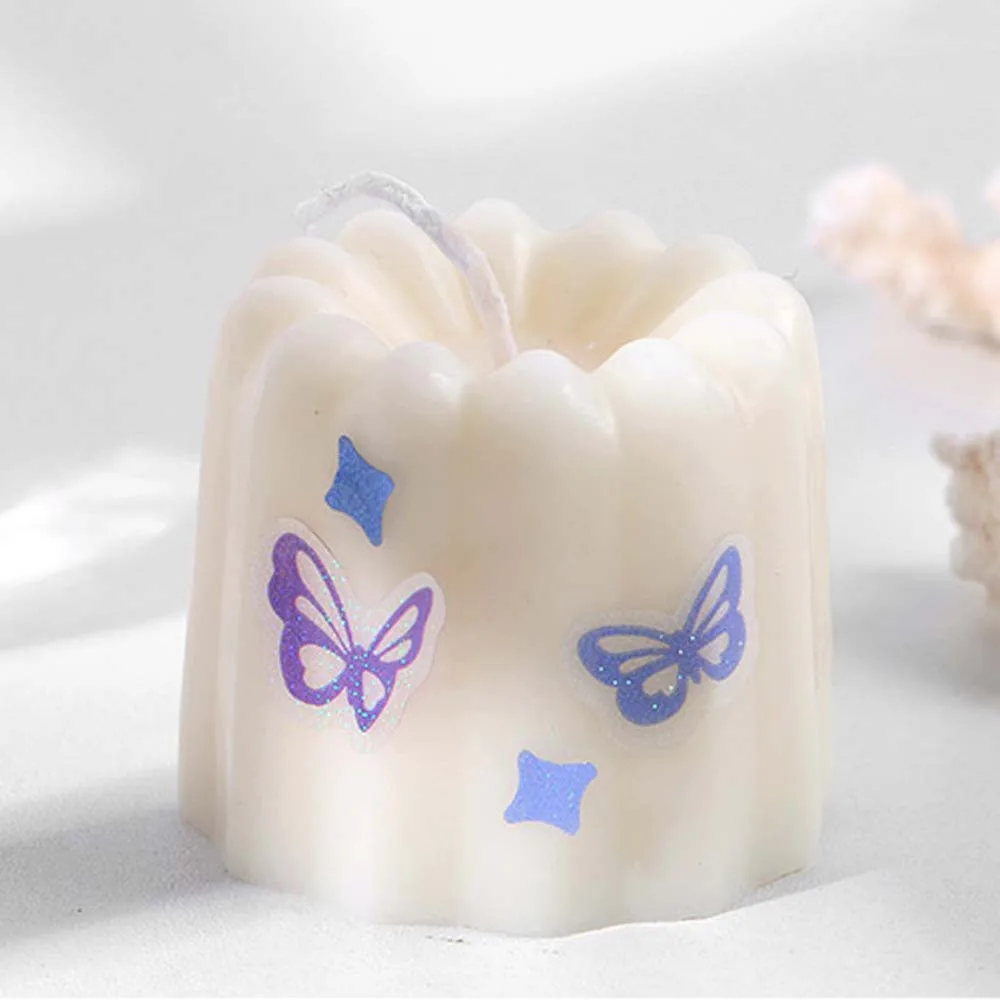 1 шт. синяя серия звезд декоративные блестящие наклейки из ПВХ стикеры для