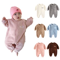 baby rompers newborn toddler jumpsuit outfit long sleeve autumn infant girl boy winter clothing pajama baby clothes 0 24m