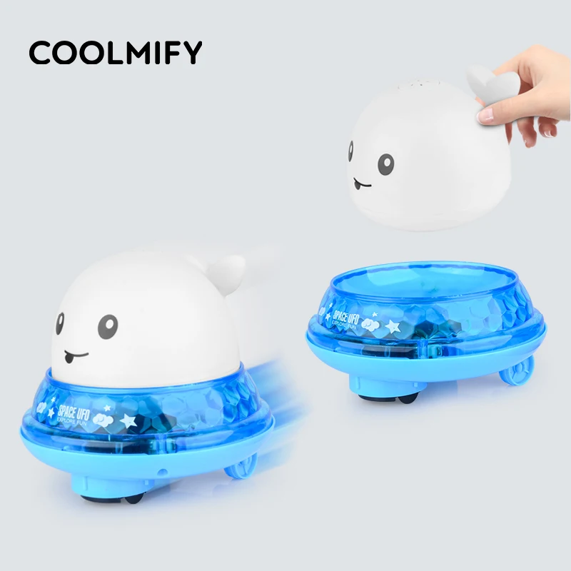 Игрушка для купания в воде с распылителем малышей мигающий светодиодный