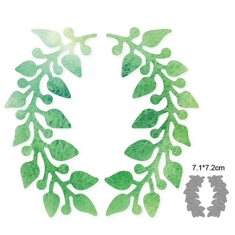 

Holy Leaf Berry Dies New 2021 Metal Cutting Dies for DIY Scrapbooking Paper and Card Making Decorative Embossing Dies Craft dies
