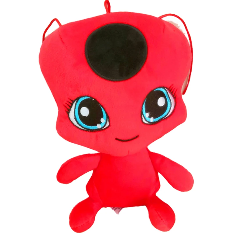 

15CM Kawaii Plush Toys Black And Red Doll Cute Plush Stuffing Accompany Sleeping Pillow Plush Toys For Children Gift