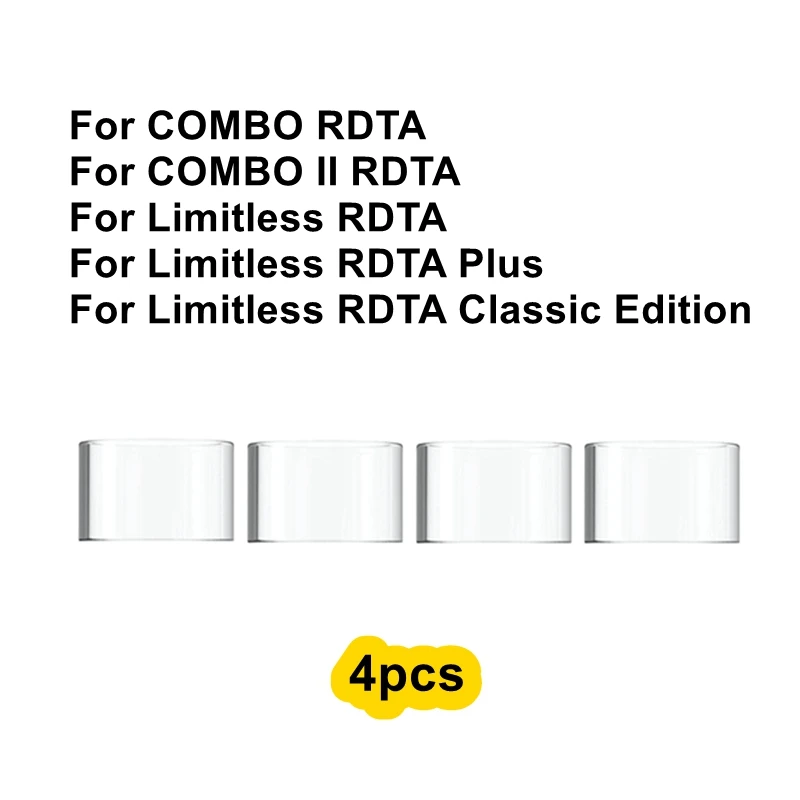 Стеклянная трубка для Ijoy Limitless RDTA Plus / COMBO 2 стакан | Дом и сад